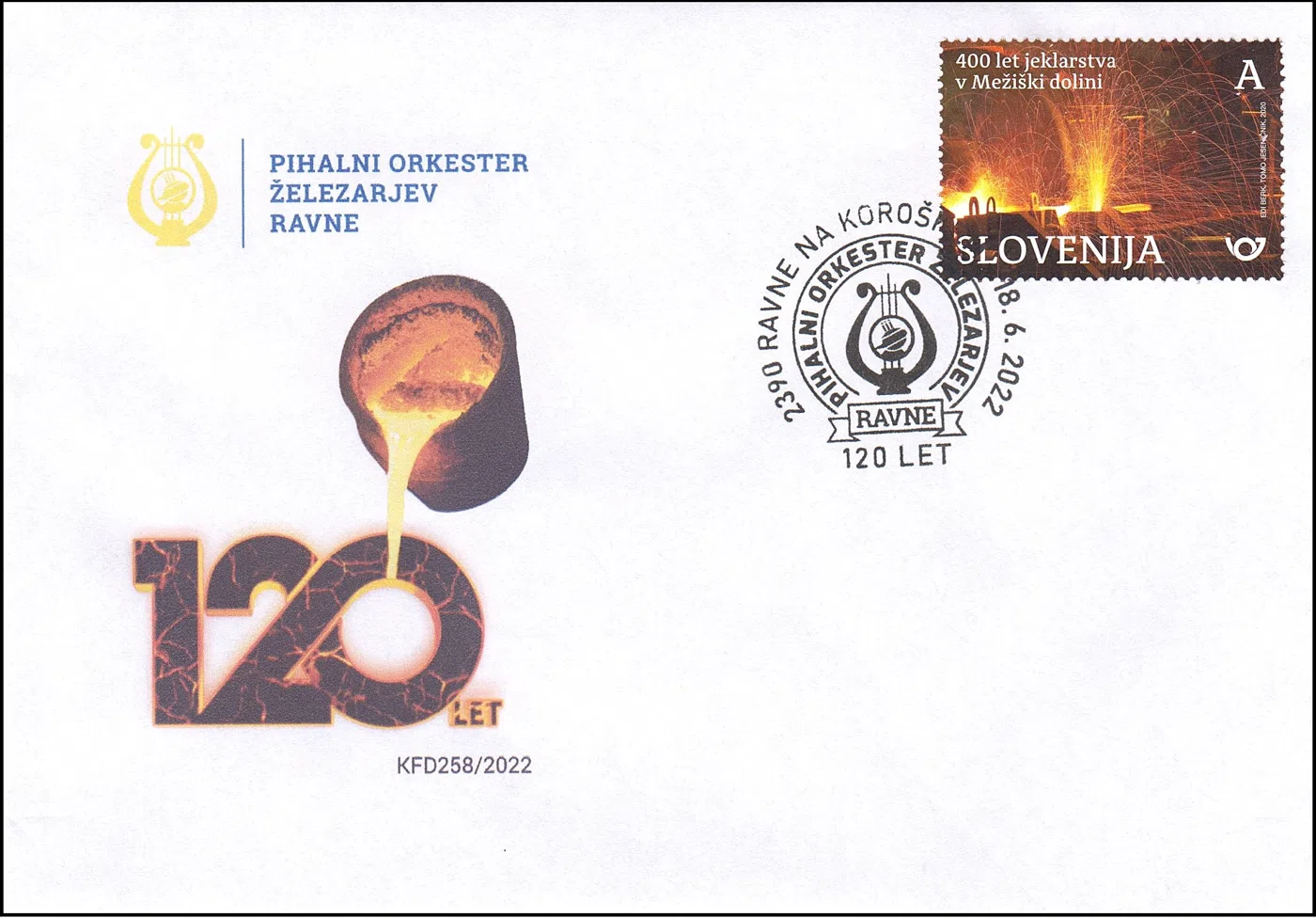 PIHALNI ORKESTER ŽELEZARJEV RAVNE 120 LET